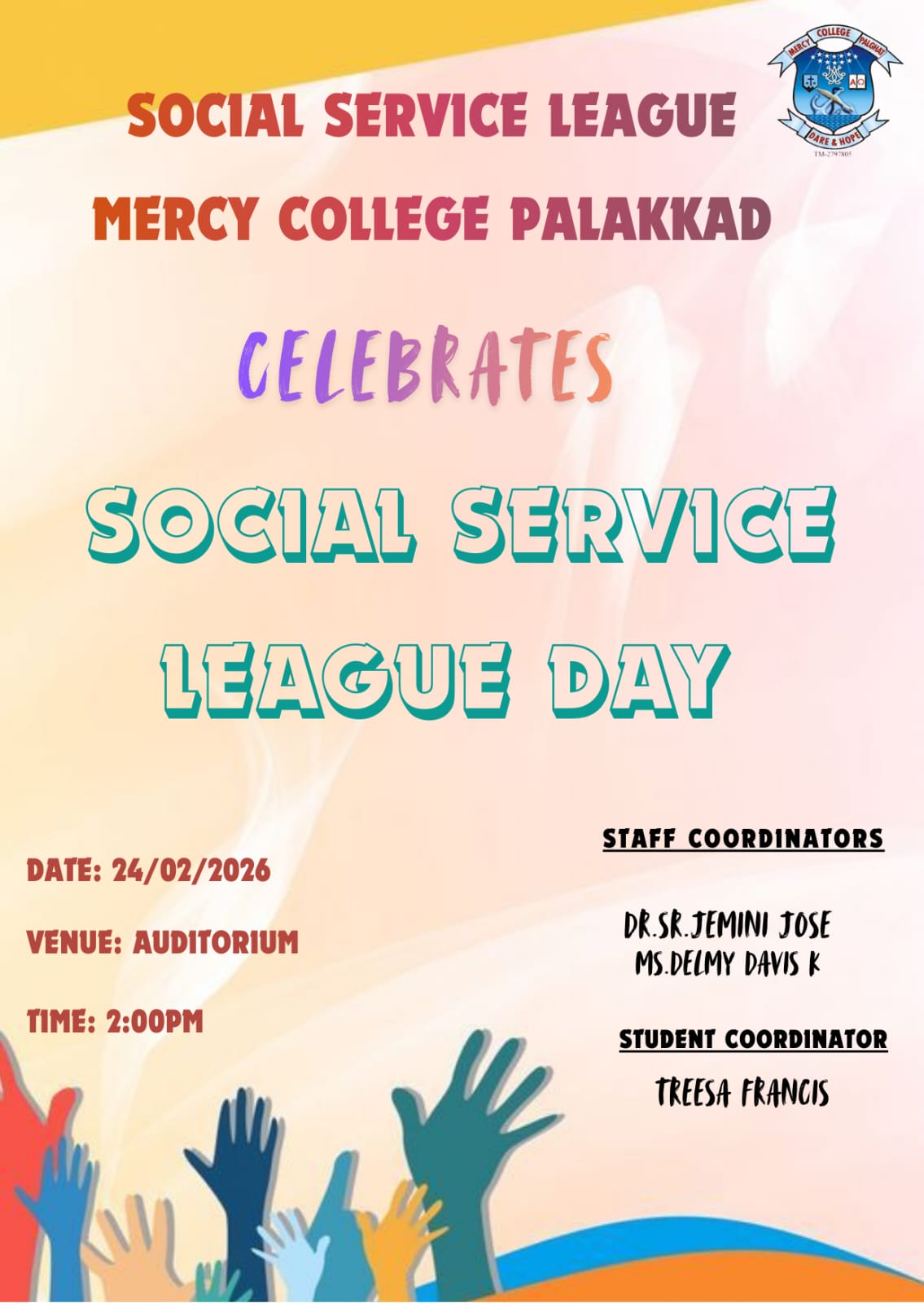SOCIAL SERVICE LEAGUE DAY